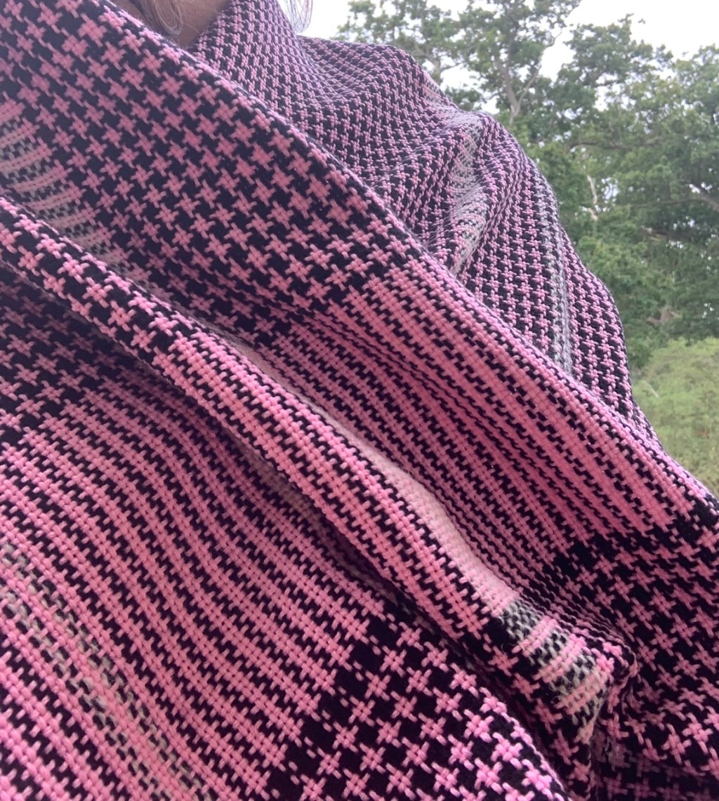 Houndstooth Pink &&nbsp;Black